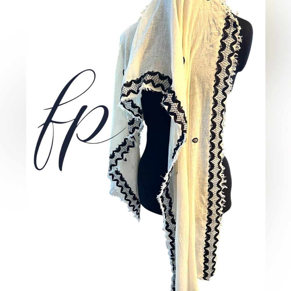 Free People 100% Cotton Scarf / Wrap